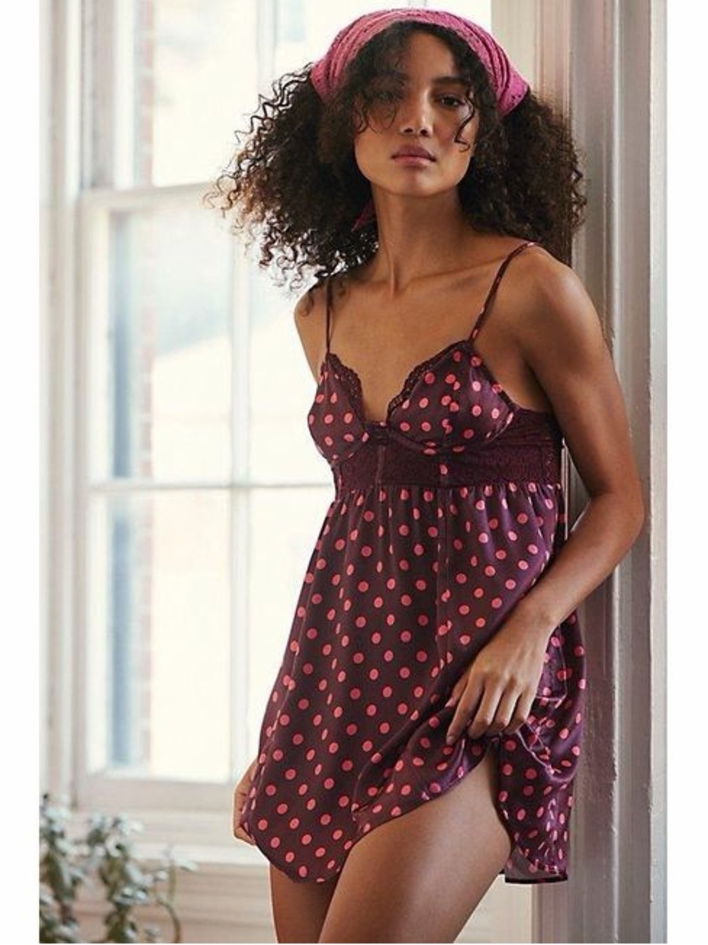 Free People Midnight Muse Mini Slip Dress
